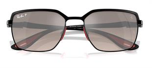 Ray-Ban RB3743M F1035J 58 Ferrari Polarize Erkek Güneş Gözlüğü