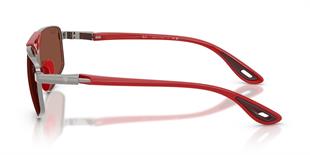 Ray-Ban RB3776M F126C5 58 Ferrari Unisex Güneş Gözlüğü