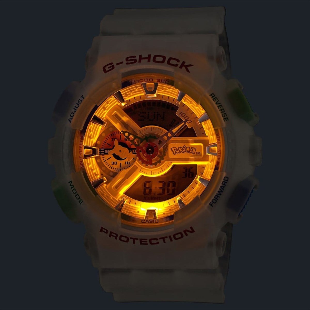 Casio G-Shock İconic Pokemon GA-110PKM-7ADR Unisex Kol Saati