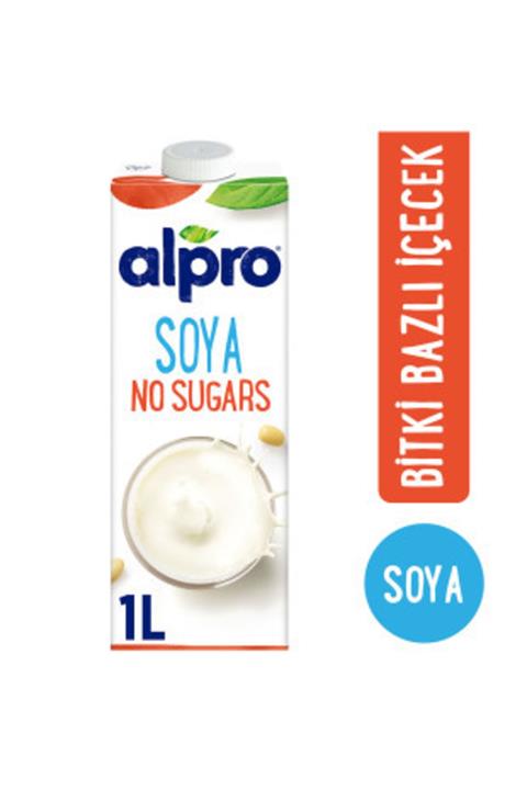 Alpro Soya Sütü Şekersiz 1lt