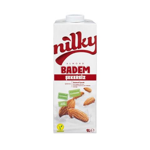 Nilky Sekersiz Badem Sütü 1 Lt