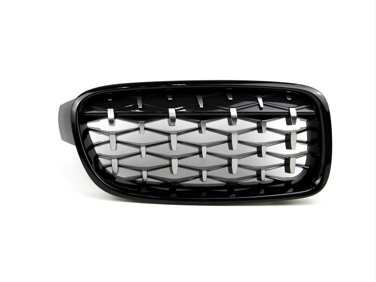 3 SERISI F30 2012-2018 IÇIN UYUMLU DIAMOND PANJUR (BÖBREK) PIANO BLACK