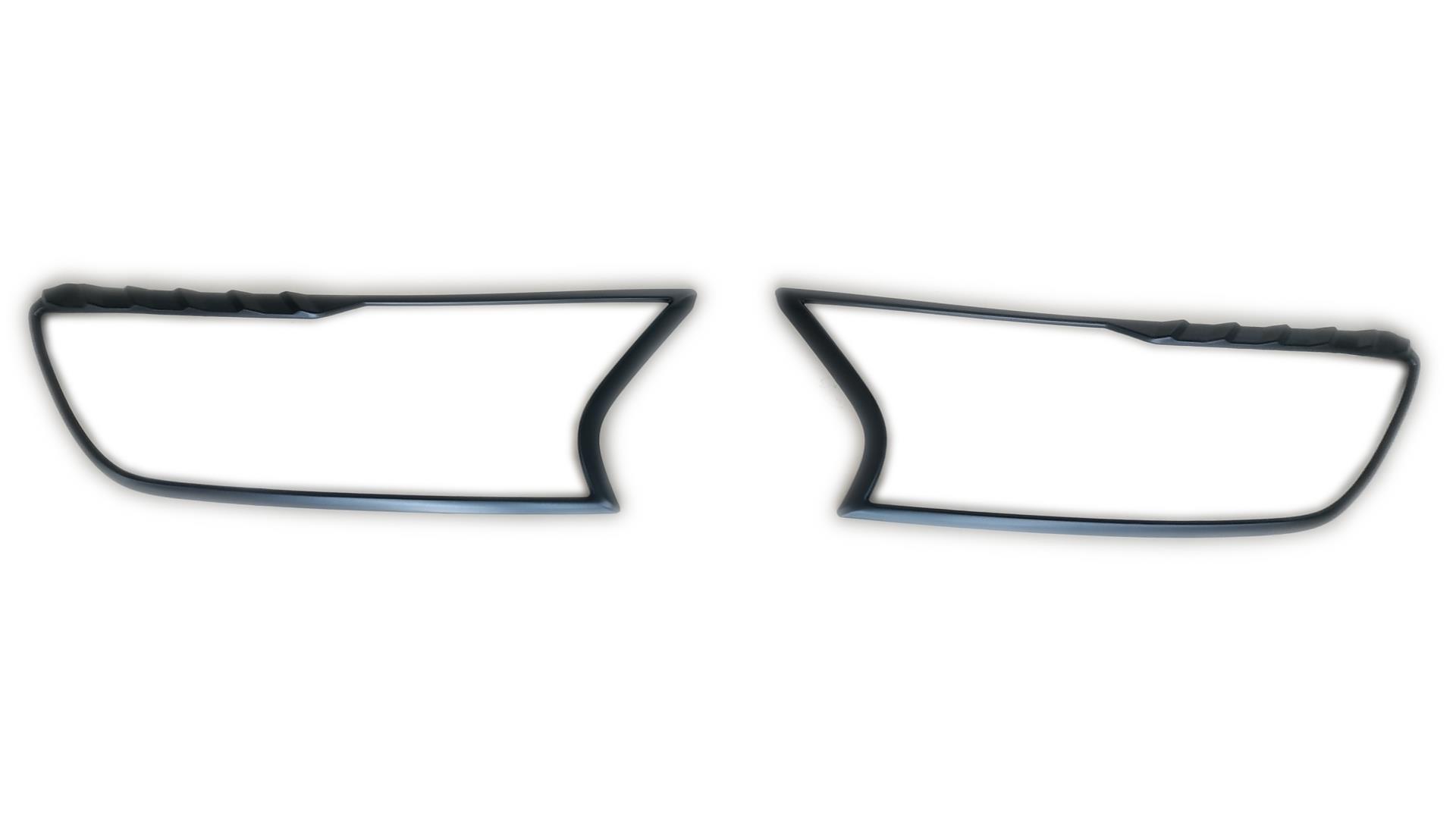 FORD RANGER 2015-2020 FAR ÇERÇEVESI KAPLAMA SIYAH 