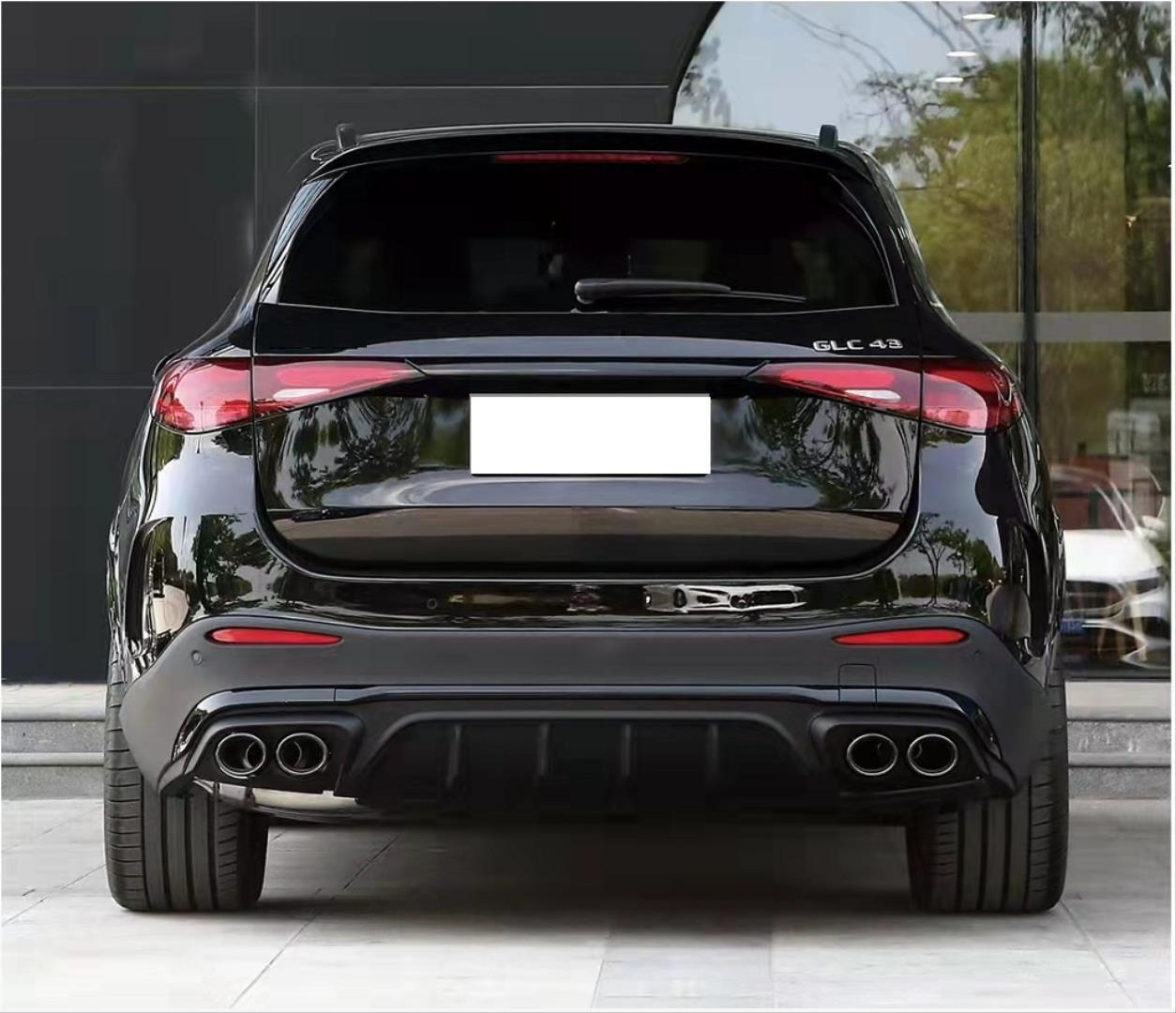 GLC X254 2023+ İÇİN GLC43 DİFÜZÖR VE SİYAH EGZOZ SETİ