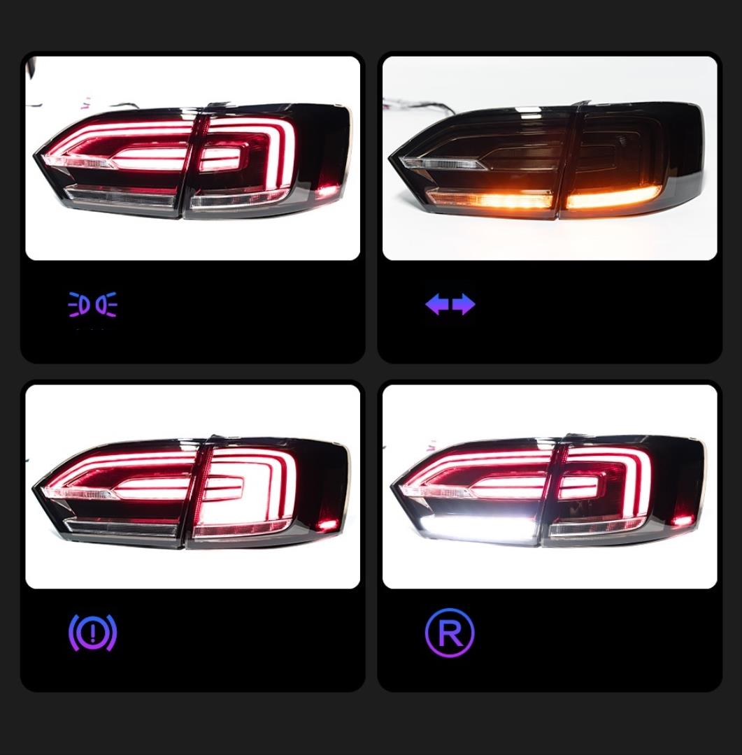 JETTA 2012-2015 IÇIN UYUMLU SMOKE LED STOP  