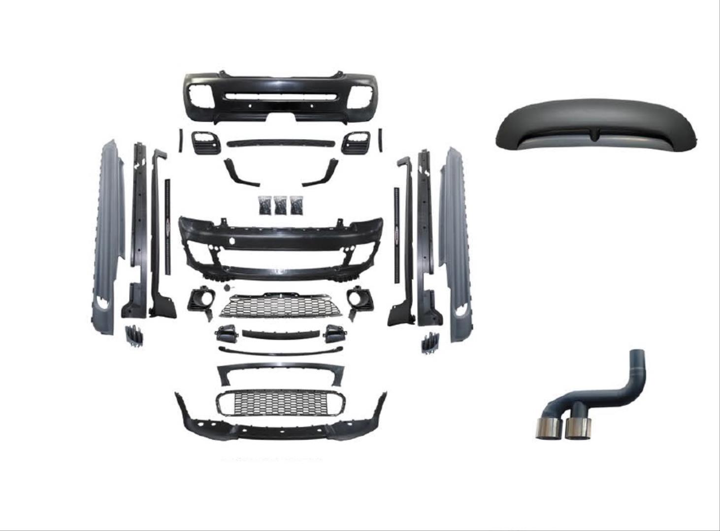 MINI COOPER R56 08-14 İÇİN UYUMLU JCW GÖRÜNÜM BODY KIT 