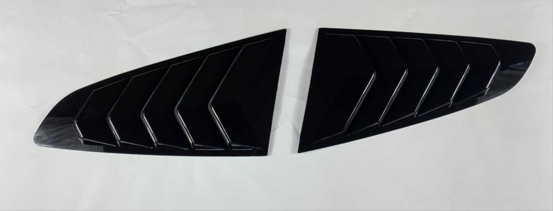 MUSTANG IÇIN UYUMLU 2015-2020 KELEBEK CAM KAPLAMA -  PIANO BLACK