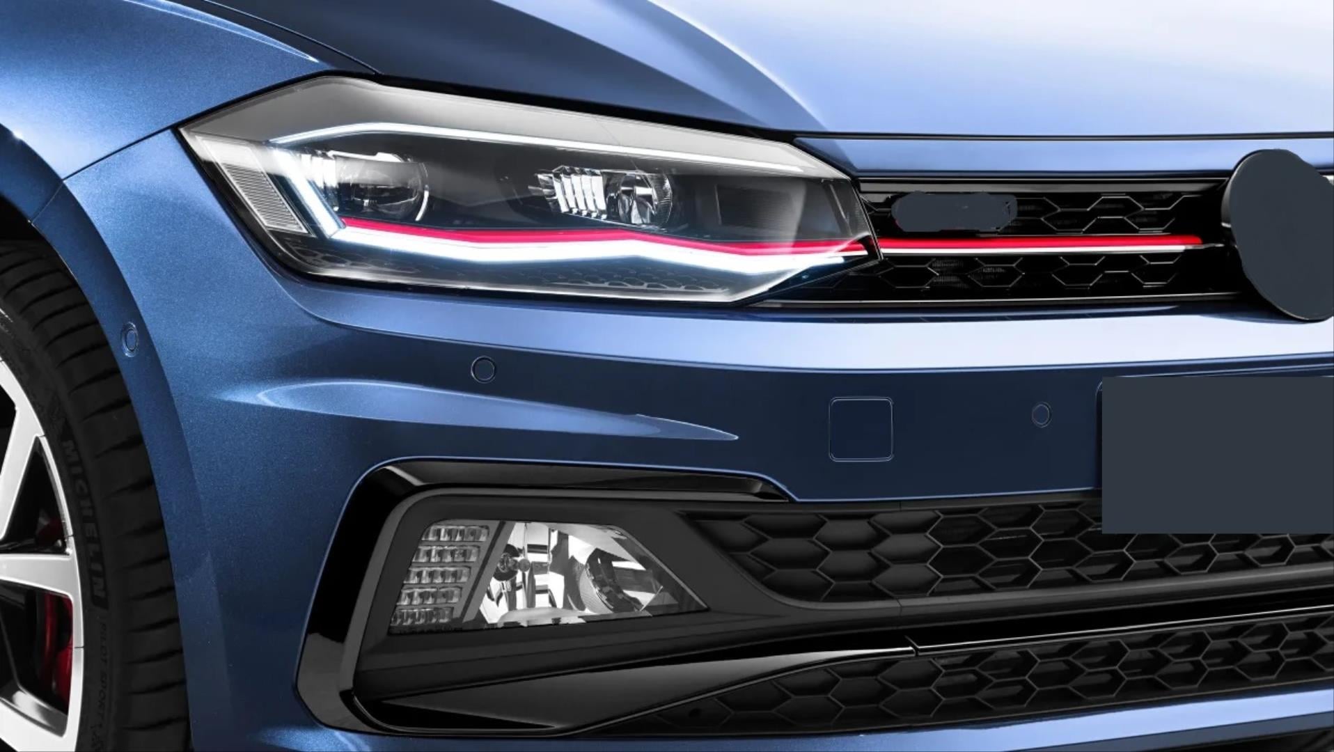 POLO 2019+ GTI GÖRÜNÜM (KIRMIZI) FULL LED FAR   
