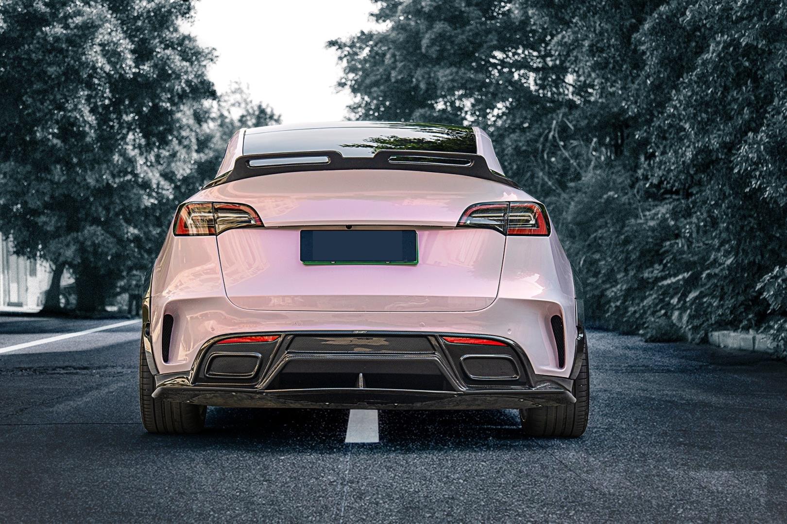 TESLA MODEL Y  2021+  TURBO SPOILER (PARLAK SİYAH) 