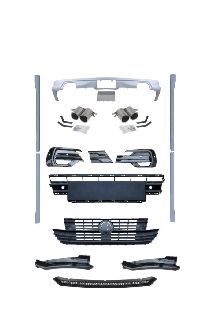 TRANSPORTER T6.1 R-LINE BODY KIT (SİYAH PANJUR)  2020+ 