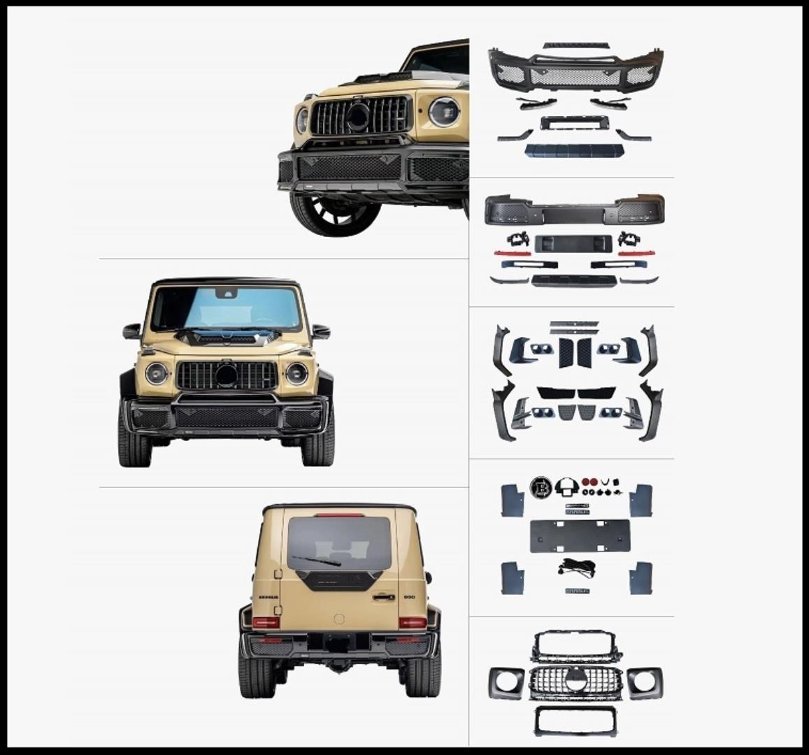 W464 G SERİSİ İÇİN BRS BODY KIT   