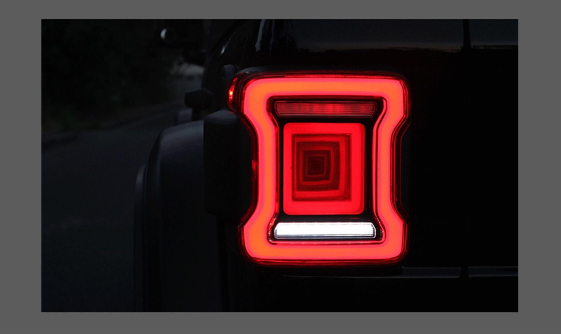 WRANGLER 08-17 IÇIN UYUMLU 3D LED STOP   