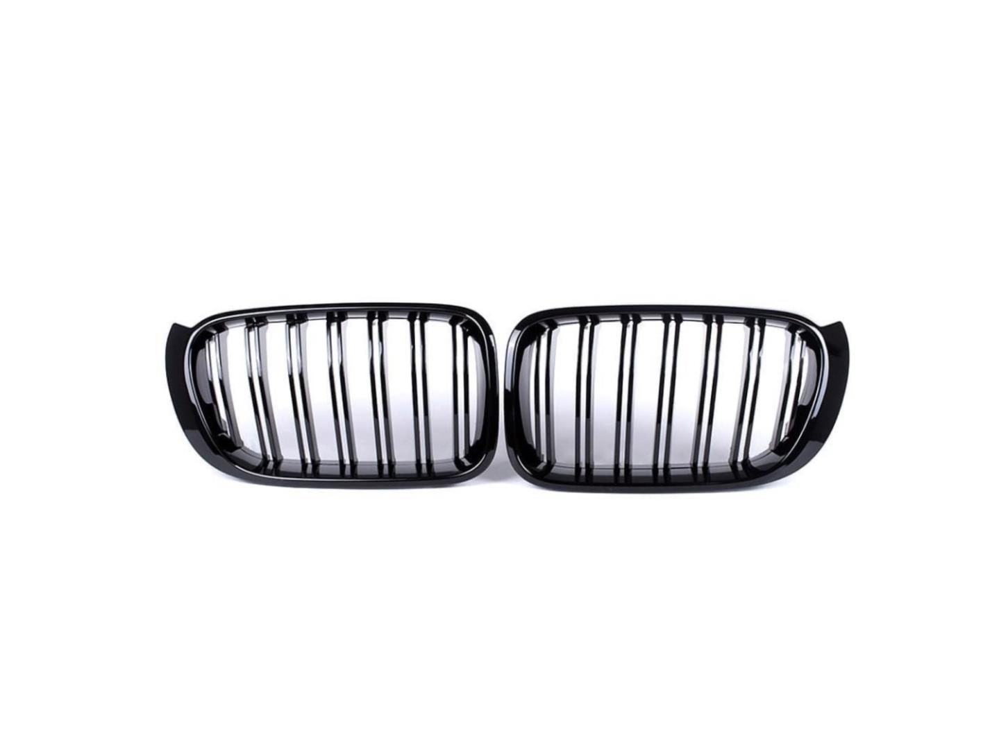 X3 SERISI F25 2014-2018 IÇIN UYUMLU M PANJUR (ÇIFT ÇIZGI BÖBREK) PIANO BLACK