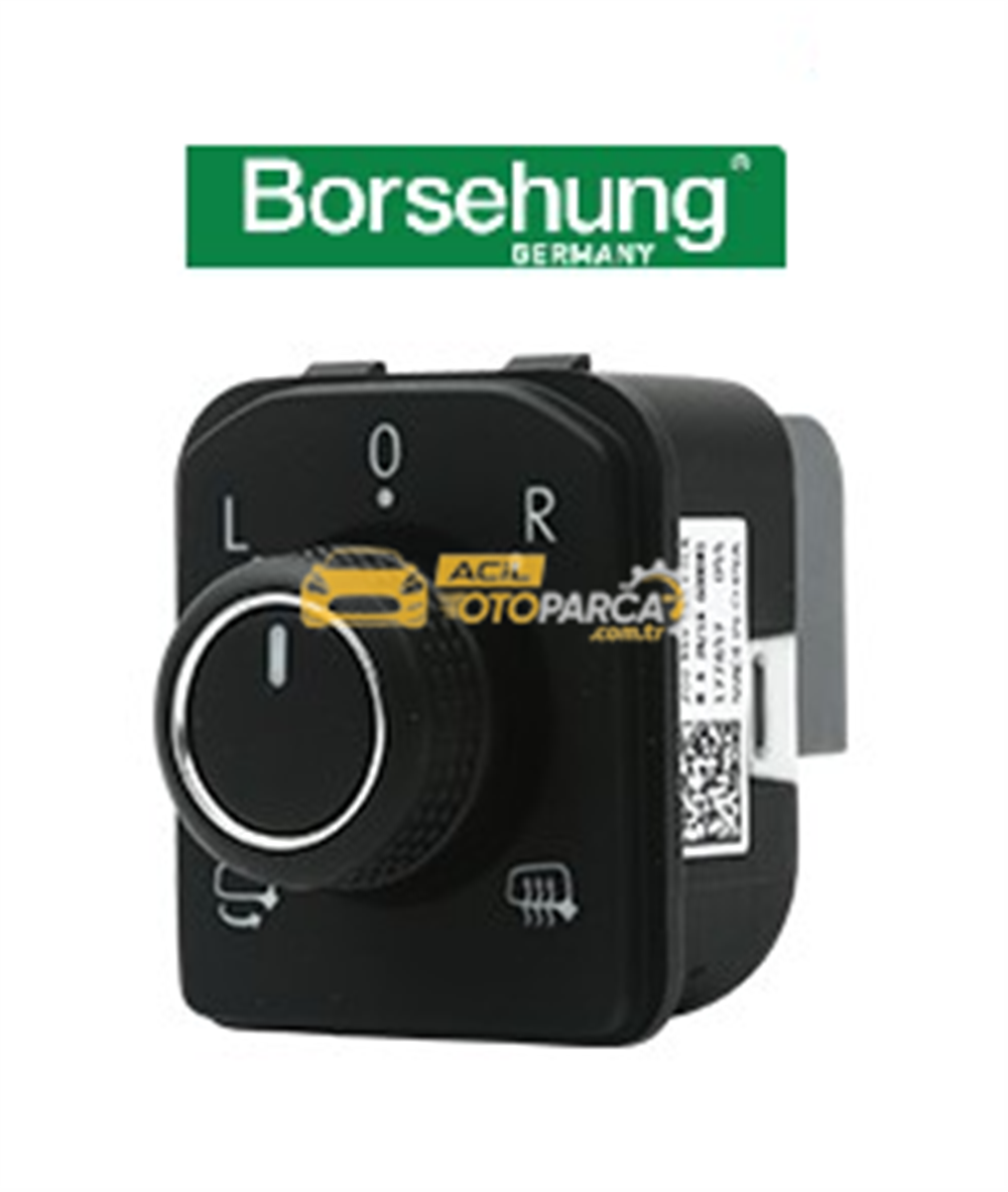 Audi BORSEHUNG B1887004 | Audi A1 2019 Sonrası Ayna Kumanda Düğmesi Katlanır Tip