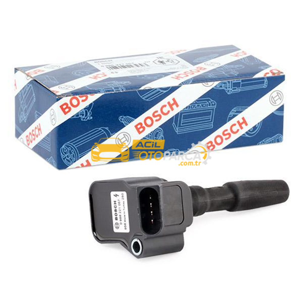 Audi BOSCH 0986221057 | Audi A4 2015 Moldel Sonrası 1.4 TFSI Motor Ateşleme Bobini