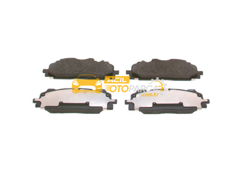 Audi BOSCH 0986424945 | VW Q7-A5 Toureg Ön Balata Takım 4Ke698151f