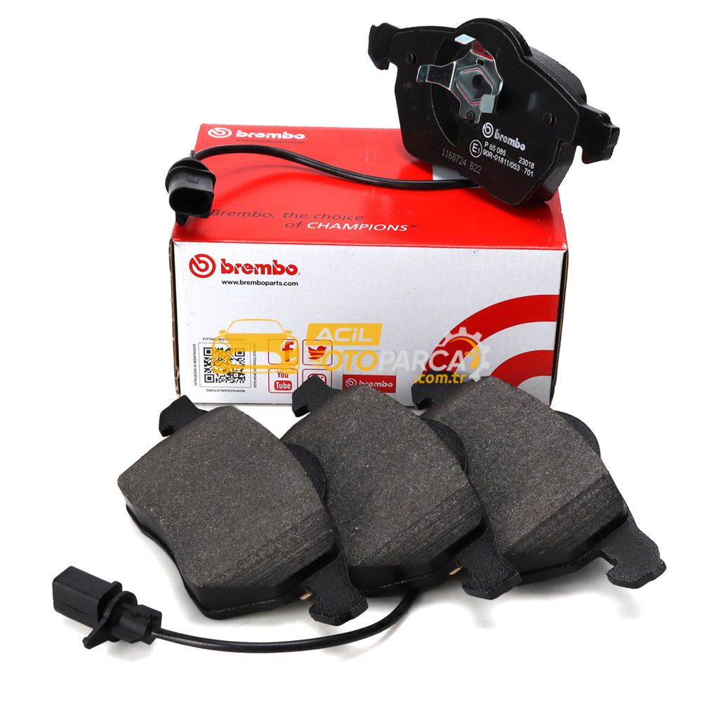 Audi BREMBO P85085 | Fren Balatası Ön Audi A4 2.0 TDI 04-Volkswagen Passat 1.9Tdi 01 -