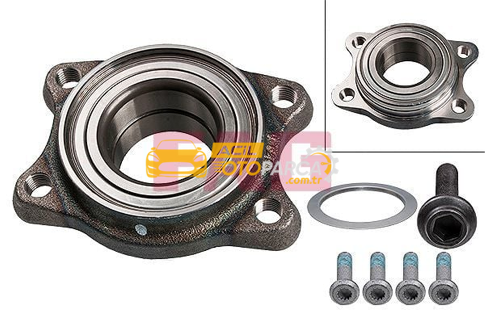 Audi FAG 713610430 | Ön Teker Rulmanı A 4 A 6 A 8 1,8T / 2.0 / 2.0 TDI / 2.5 / 2,8 00-43X132,2X40,25