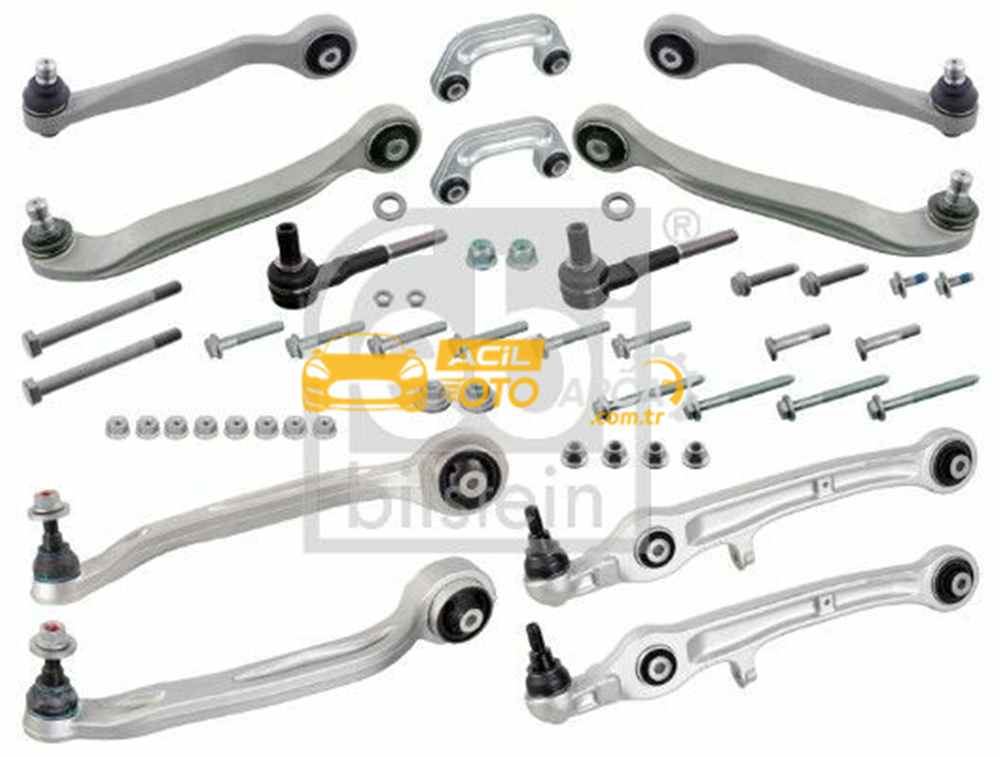Audi FEBI BILSTEIN 176159 | / Alt Takım Set-Askı Rotu + Rot Başı Audi A6 05-11