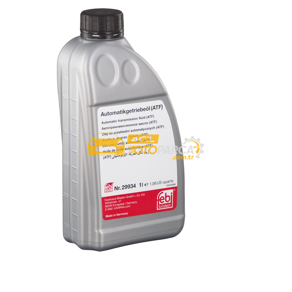 Audi FEBI BILSTEIN 29934 | Audi A3 2004-2012 Model Arası Otomatik Şanzıman Yağı