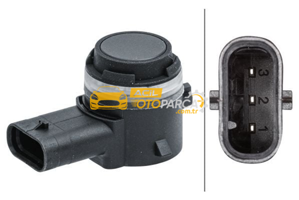 Audi HELLA 6PX358141-261 | Park Sensörü BMW G30 G11 F15 F16 , Mercedes W176 12-18 W177 18-C118 19-W205 16-W213 16-C218 13-17 C257 17-Vito W447 14 -