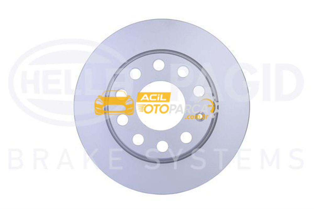 Audi HELLA PAGID 8DD355107-561 | Fren Diski Audi, Seat A4 (8E2, B6) , A4 (8Ec, B7) , A4 Avant (8E5, B6) , A4 Avant (8Ed, B7) , A4 Convert | 2 Adet