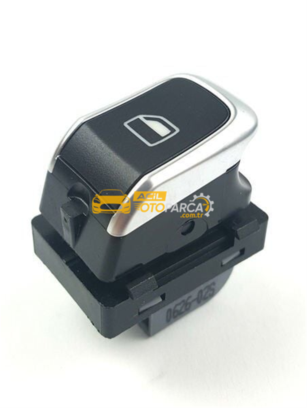 Audi İTHAL 116236755 | Audi A4 2008-2016 Model Arası Sağ Ön Cam Açma Düğmesi Kromlu Tip