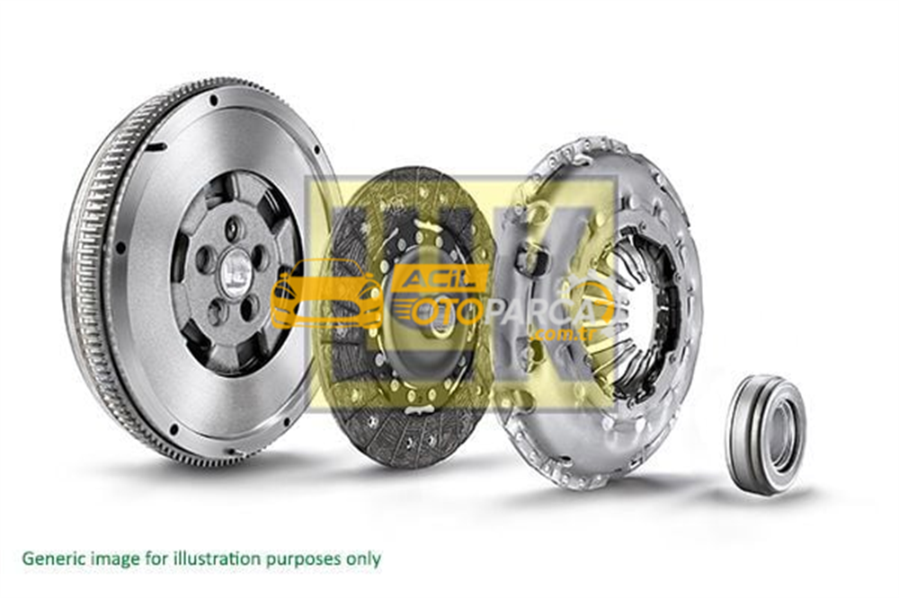 Audi LUK 600013900 | Debrıjaj Seti Volanlı Kit A4 08-15 A5 07-17 Q5 09-17 1.8 2.0 TFSI / TDI Cjeb Cdnc Cpma Cfka Cabd Cjeb Caeb Csua Cjcd