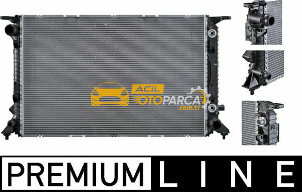 Audi MAHLE CR912000P | Radyatör VW A4-A5 2.7,3.0 TDI 720X474