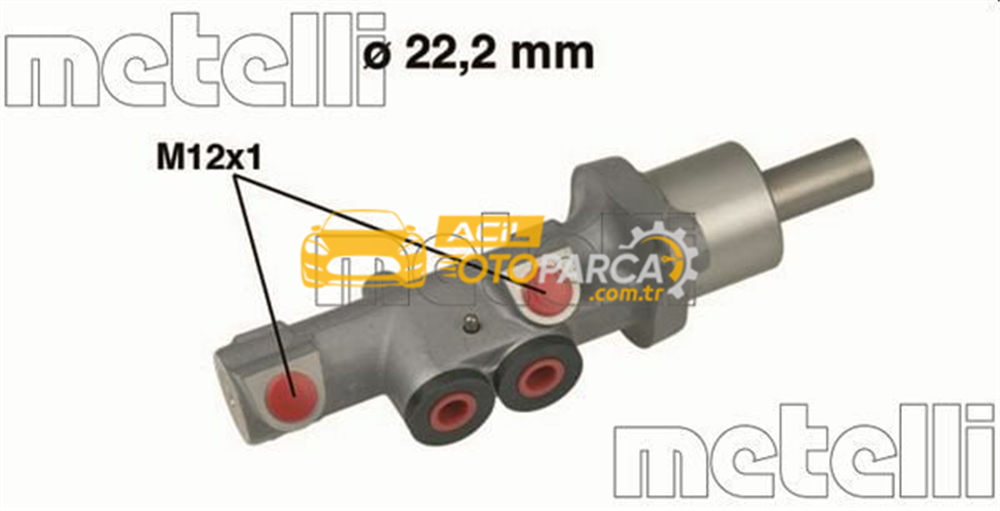 Audi METELLI 05-0534 | Ana Merkez VW Golf V 22,20 Ate