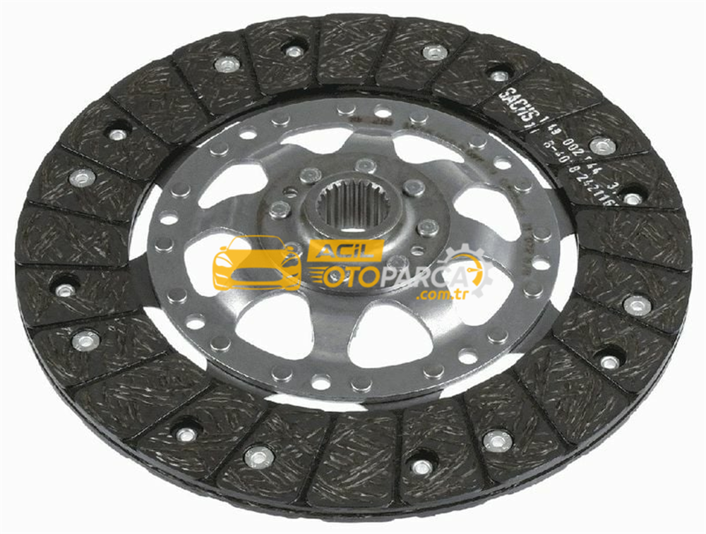 Audi SACHS 1864532333 | Debriyaj Dıskı (VW Passat 97-05 Audi A4 05-08 A6 97-05) Adr-Apt-Aeb-Apu-Awt-Alt