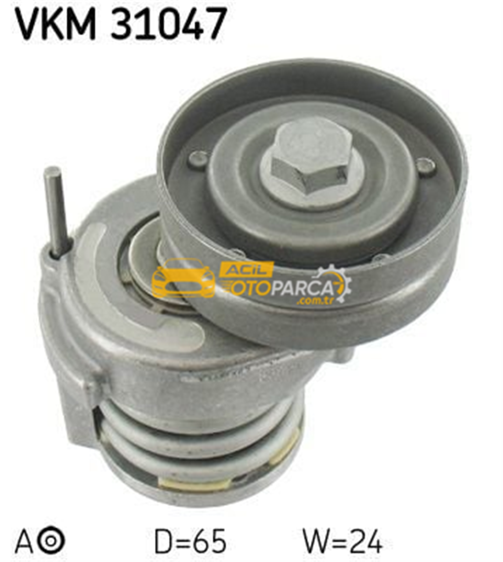 Audi SKF VKM31047 | VW Golf V 1.4 TSI Şarj Kütüğü 03C145299a