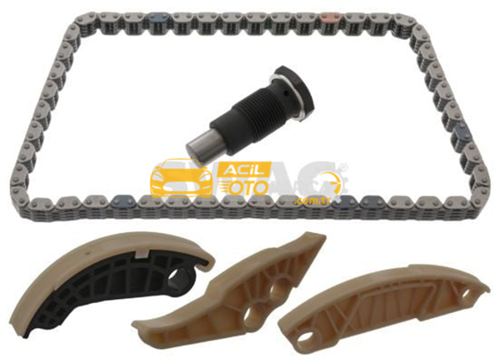 Audi SWAG 30949547 | Zincir Seti 09-Golf-Passat-T.Porter.T6-A3-A4-Leon-Octavia 1.8-2.0Tsi 96 Bakla + Gergi
