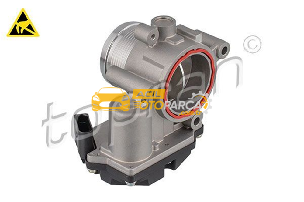 Audi TOPRAN 117343 | Gaz Kelebegı (VW Caddy 11- Golf 10-14 Passat 11-15 Polo 15- Audi Q3 15-18 Seat Ibiza 13-15)