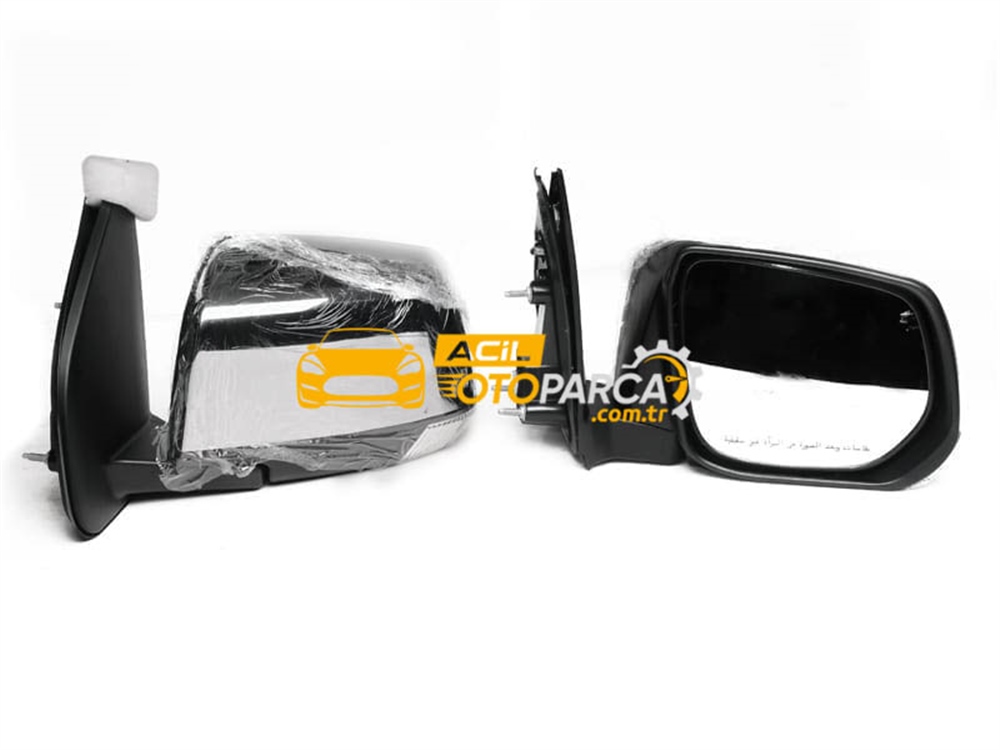 Ayna D-MAX 12-> (SOL) (NİKELAJLI) (SİNYALLİ)
