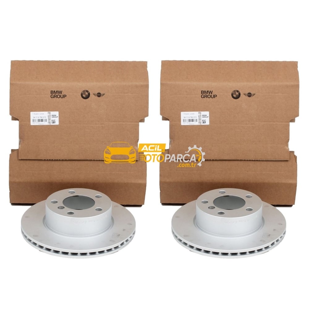 Bmw 1 Serisi F20 Kasa 116d Ön Fren Disk Takımı Orijinal (34116792215)