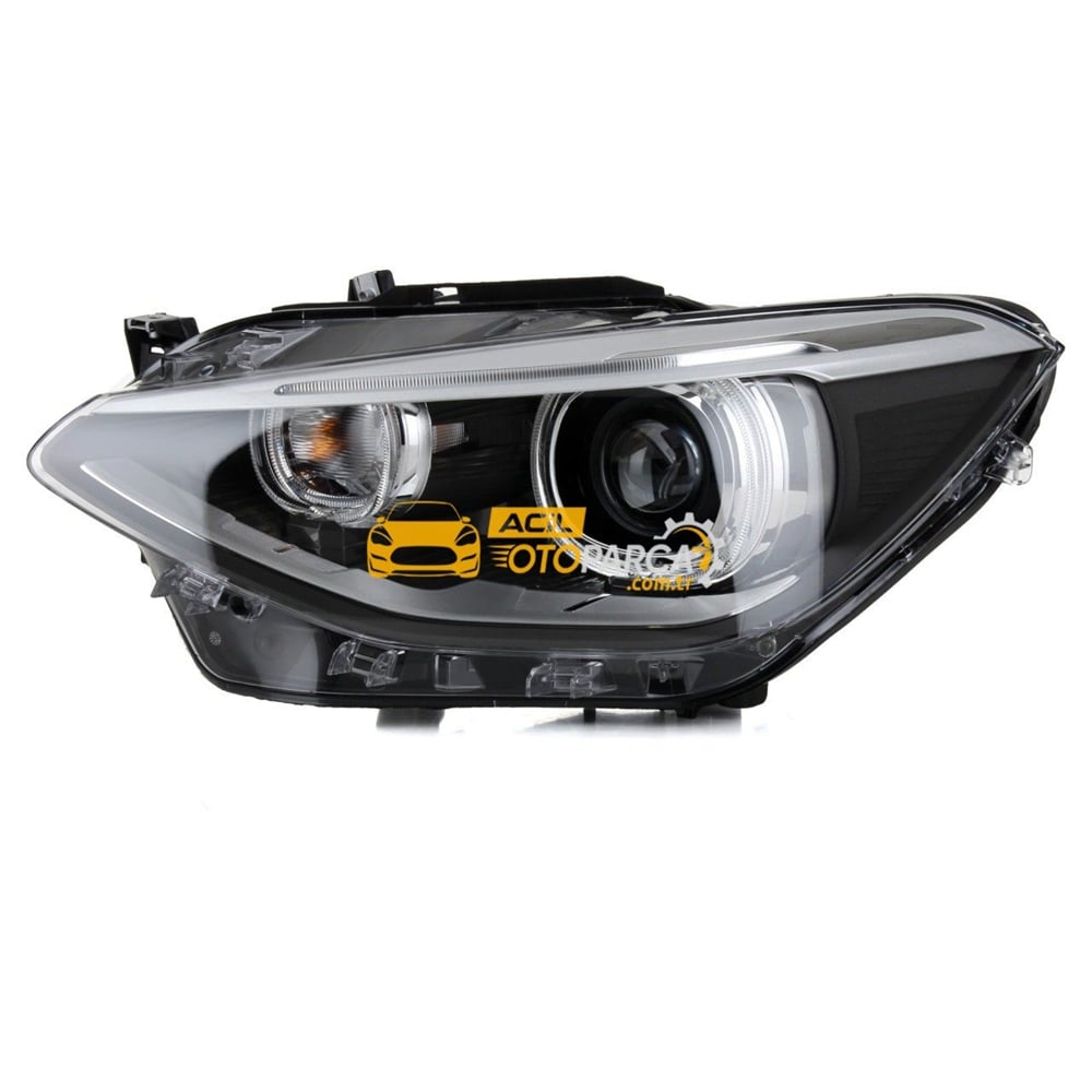 Bmw 1 Serisi F20 Kasa Bi-Xenon Sol Far Komple Hella Marka (63117296913, 1EL010741551)