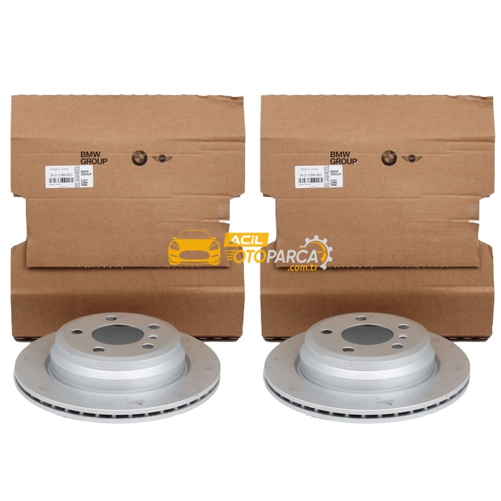 Bmw 4 Serisi F36 Gran Coupe Arka Fren Disk Takımı Orijinal (34216792229)