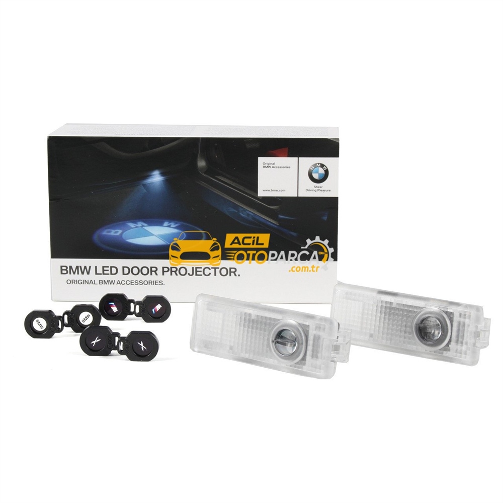 Bmw 4 Serisi F36 Kasa Kapı Altı Hayalet Aydınlatma M Logo Seti Orjinal Bmw