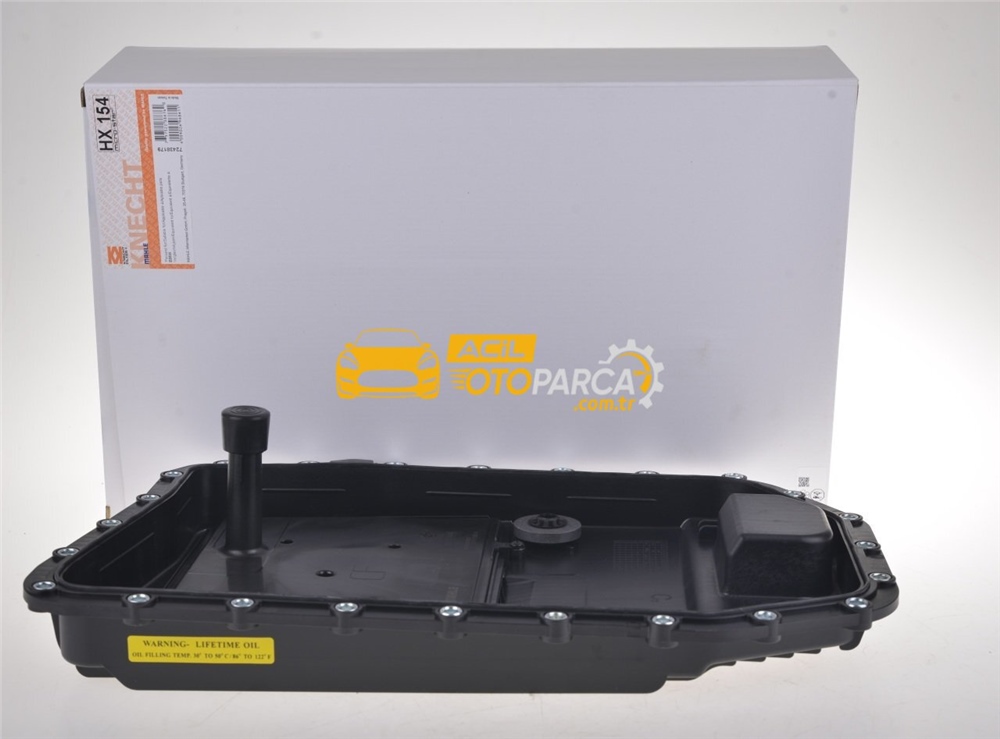 Bmw 5 Serisi E60 Kasa 520d Otomatik Şanzıman Filtresi Karterli Komple (HX154 / 24117571217 - 24117536387, 520d)