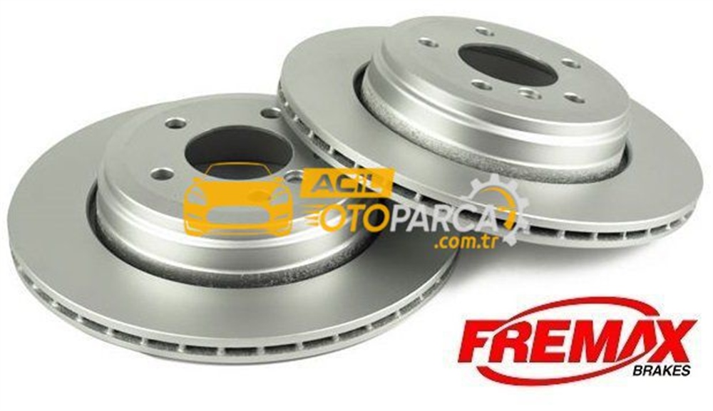 Bmw 5 Serisi E60 Kasa Arka Fren Disk Takımı (Yüksek Karbonlu) Freemax Marka (BD3215 / 34216864061 / 34216772085 / 34216753215)