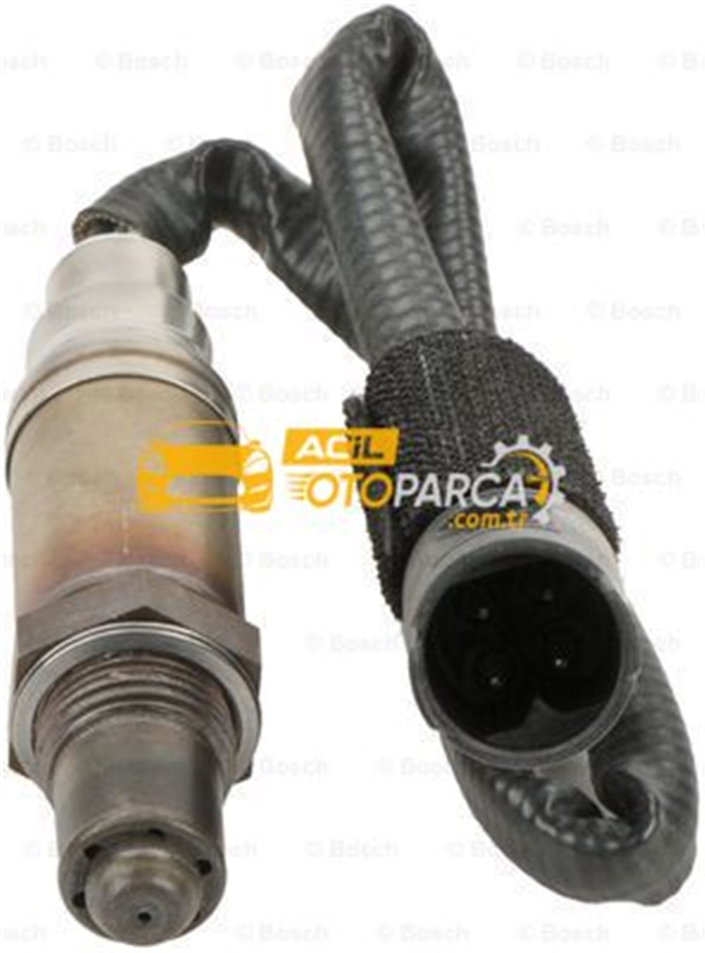 Bmw E46 Kasa 318i N42 Motor Oksijen Lambda Sensörü Yuvarlak Soketli Bosch Marka