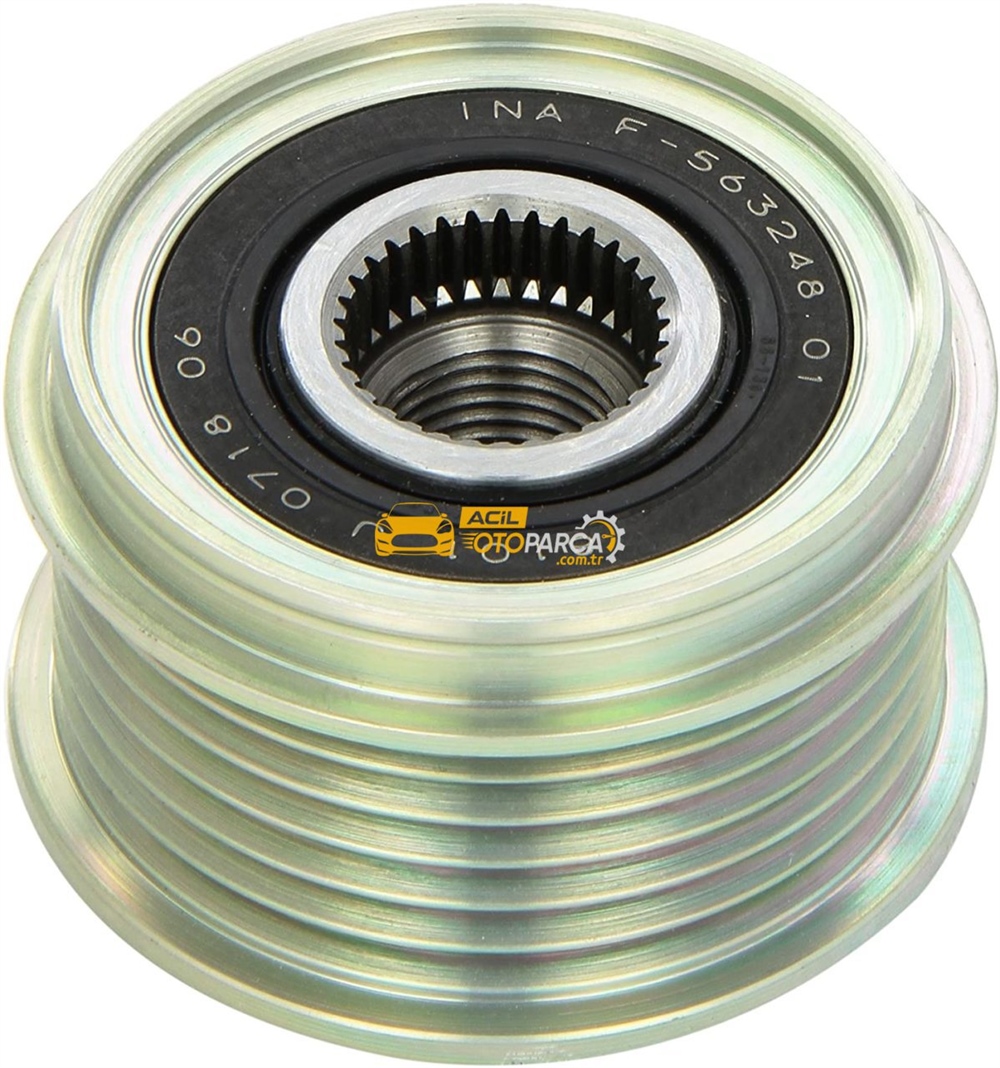 Bmw E90 Kasa 320d N47 Motor Şarj Dinamo Kasnağı İna Marka (535020310)