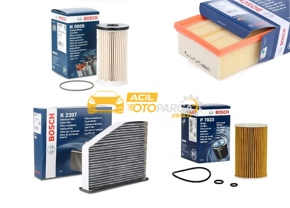 BOSCH Audi A3 1.6 TDI CAY Filtre Seti Bosch Marka