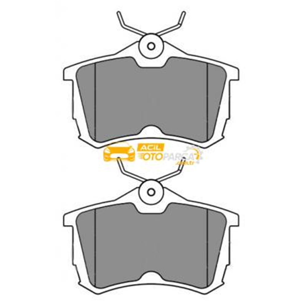 Honda Accord Takim Arka Fren Balatasi 2003-2008