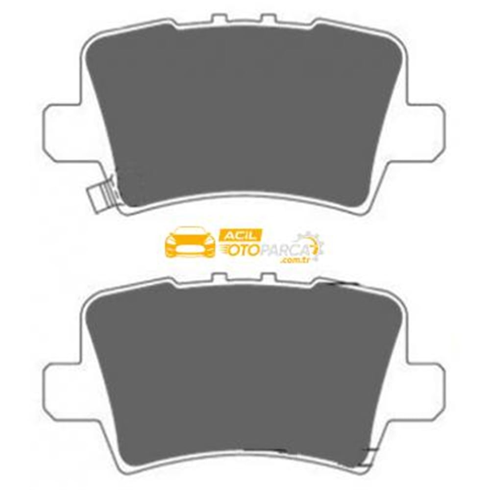 Honda Ci̇vi̇c Hatchback Arka Fren Balata Takim 2007-2012