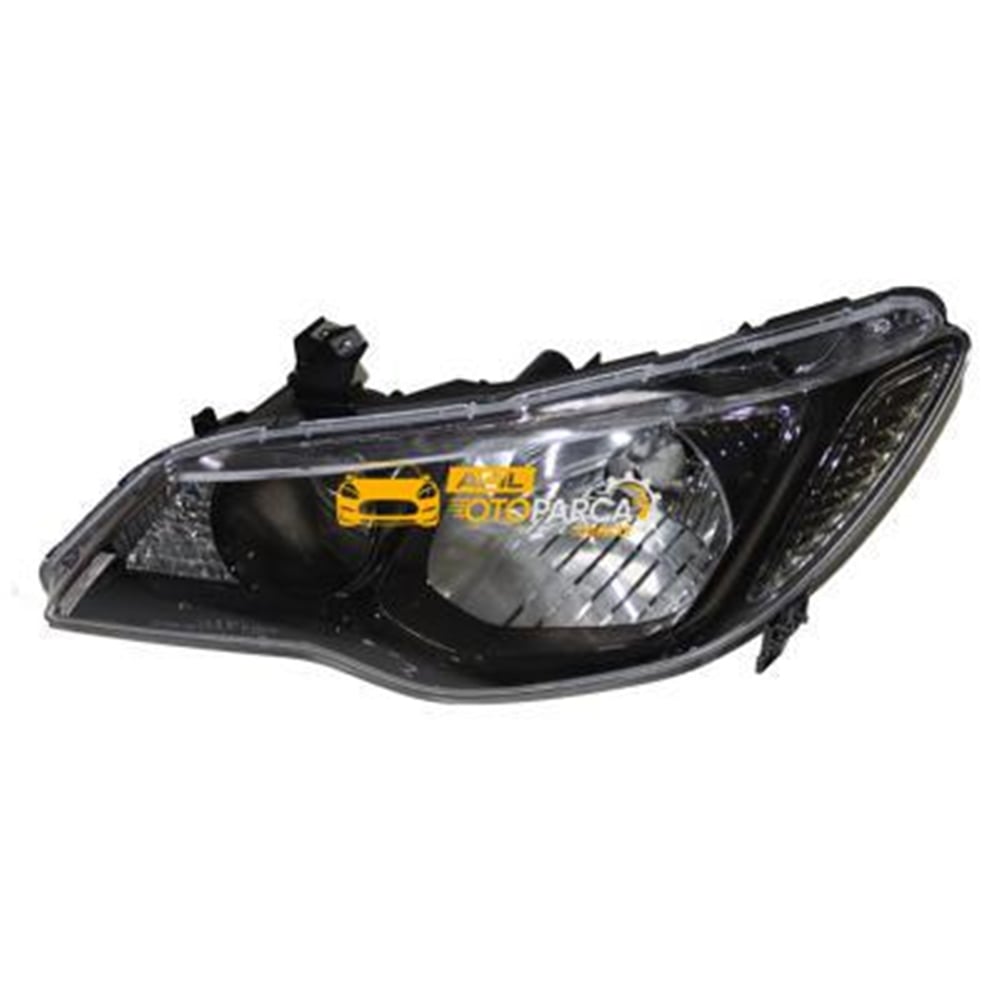 Honda Ci̇vi̇c Sedan Far Si̇yah Sol 2010-2012