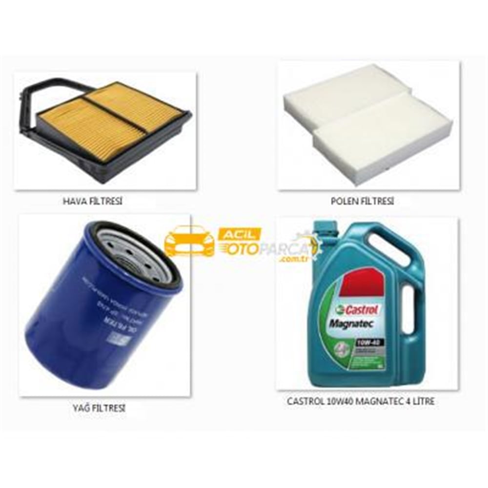 Honda Ci̇vi̇c Sedan Yağ Bakim Seti̇ 2001-2006
