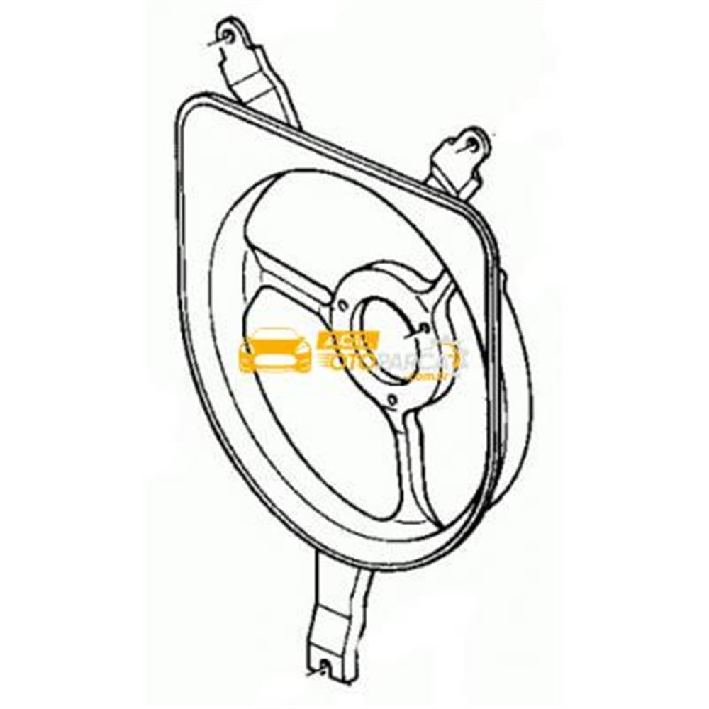 Honda S2000 Kli̇ma Fan Davlumbazi 2000-2010