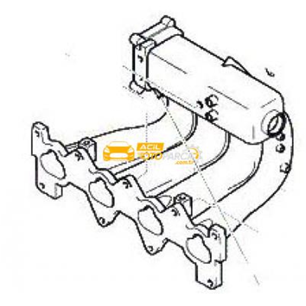 Hyundai Accent 1,5Cc Mani̇fold Emme 2003-2006